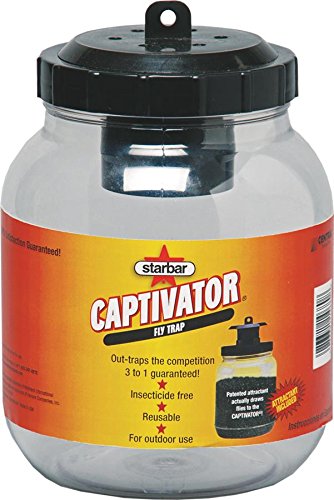 Starbar Captivator Fly Trap.  Works to control flies on horses. 