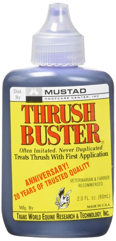 Thrush Buster, one of the best thrush treatments for horses