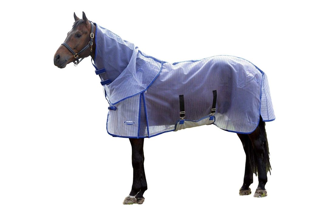 Weatherbeeta ComfiTec RipShield with Detachable Neck.  Great Fly control on horses. 