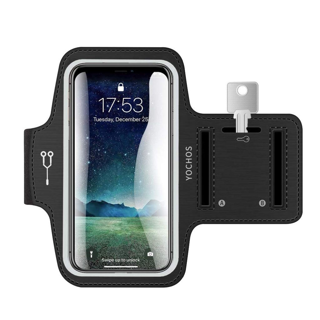 Wear a Phone Armband when Riding to keep your phone nearby
