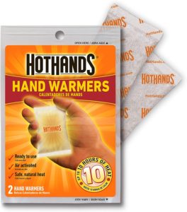 Hand warmers for riding horses