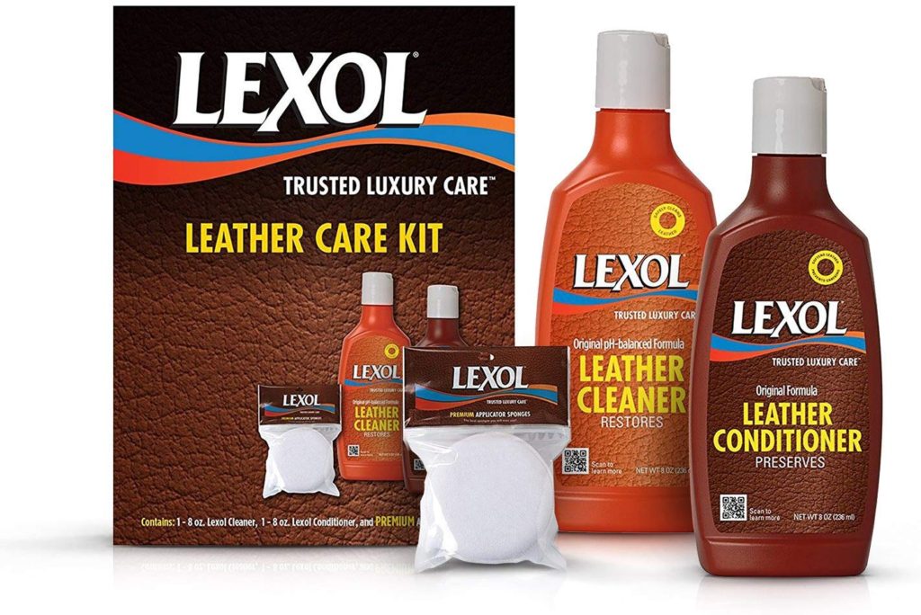 Lexol leather cleaner and conditioner set