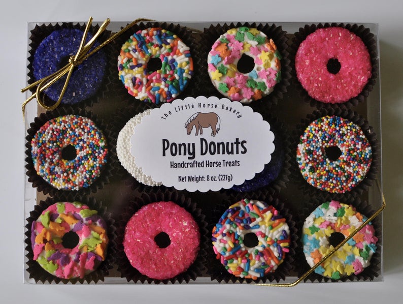 Pony donuts - special horse treats for a special horse