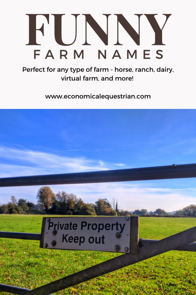 Funny Farm Names