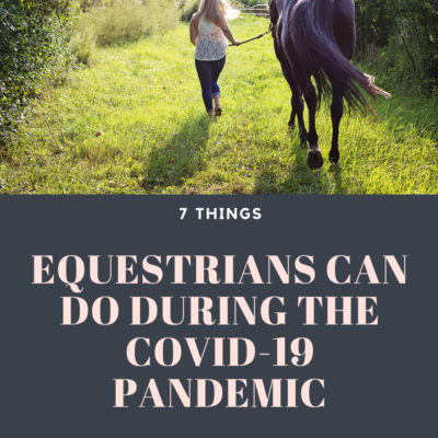 Things Equestrians Can Do During the COVID-19 Quarantine