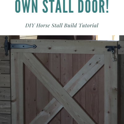 How to Build a Dutch Stall Door – Cheap DIY Stall Door