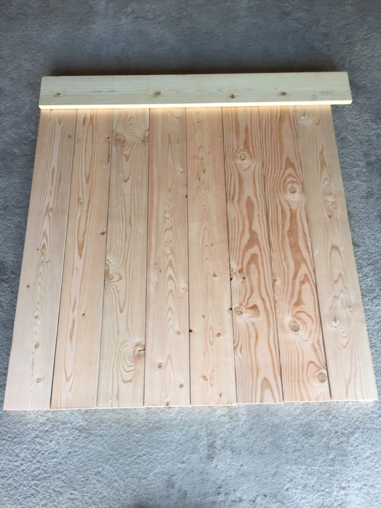 Steps to build a DIY stall door