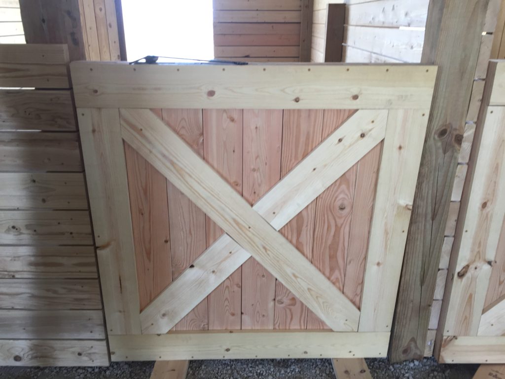 Hang Dutch stall door