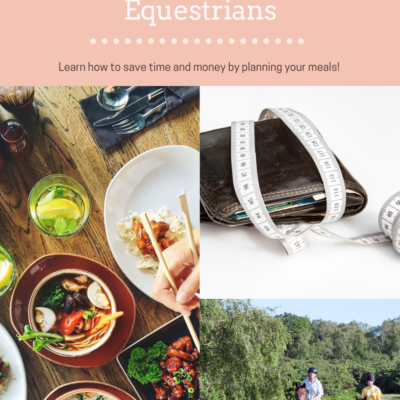 Meal Planning for Equestrians