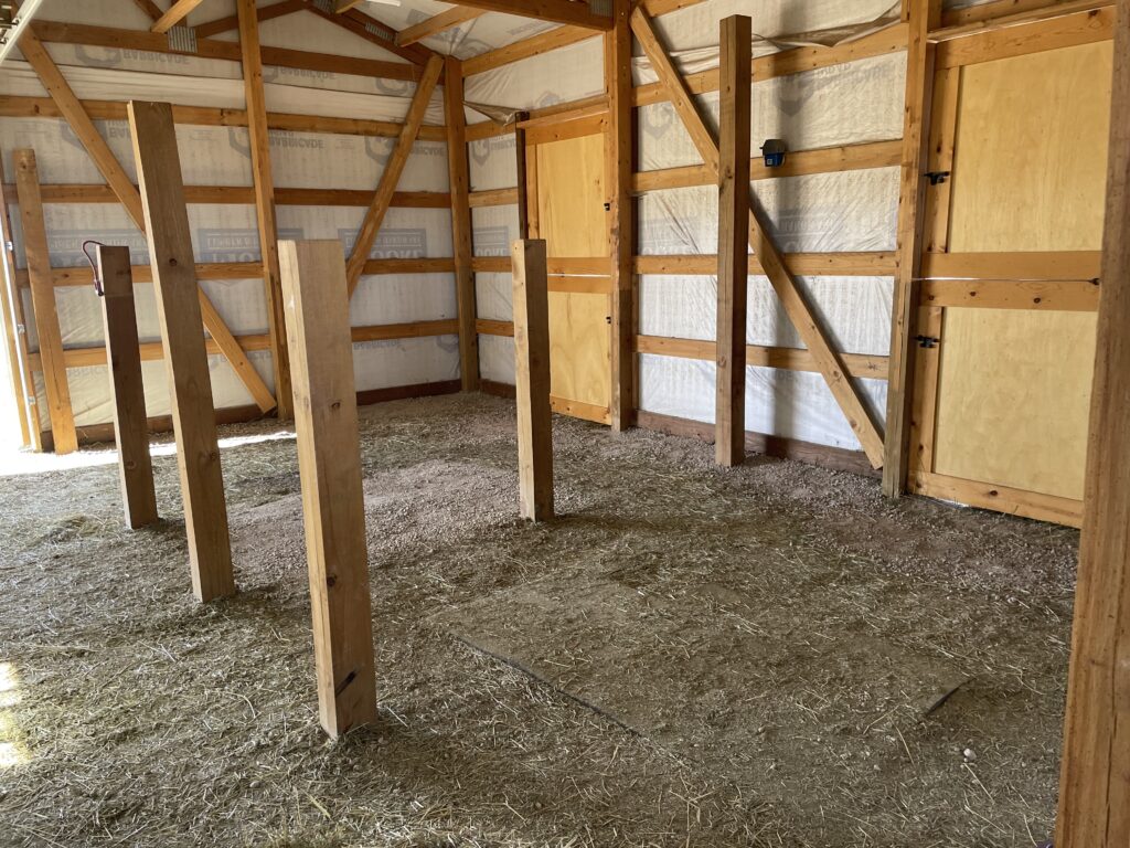 How to build your own horse stalls